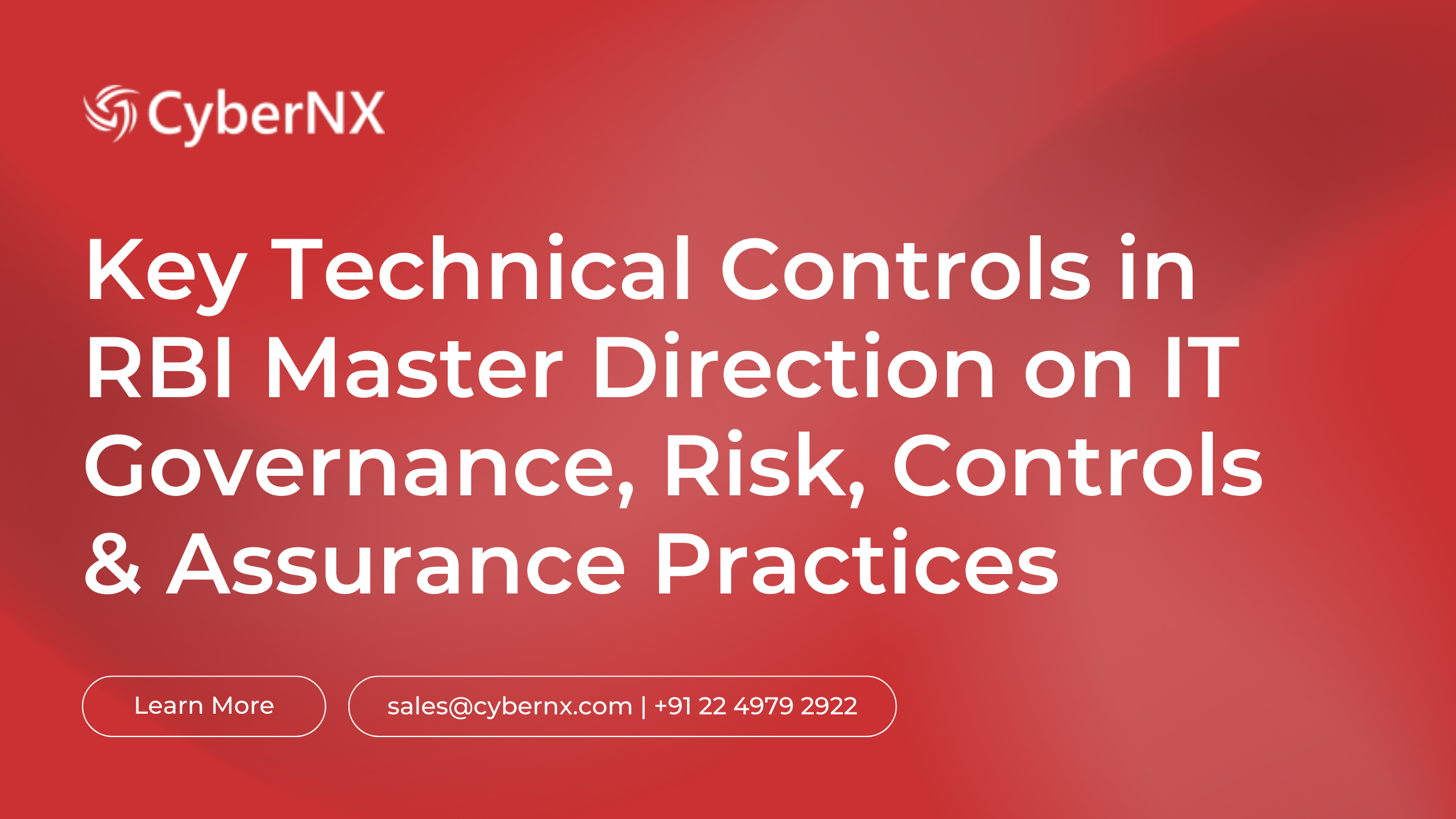 Key Technical Controls in RBI Master Direction on IT Governance, Risk, Controls and Assurance Practices
