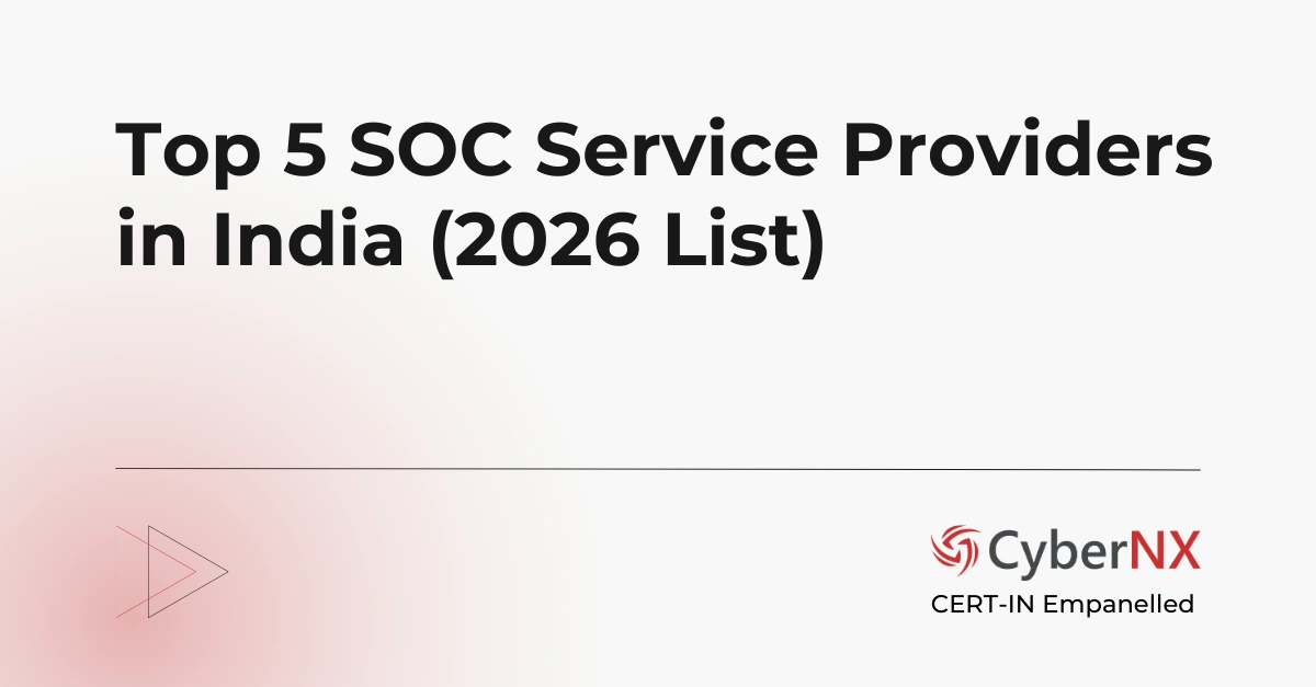 SOC Service Providers in India