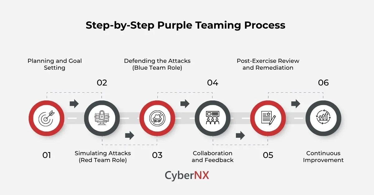 Step-by-Step Purple Teaming Process