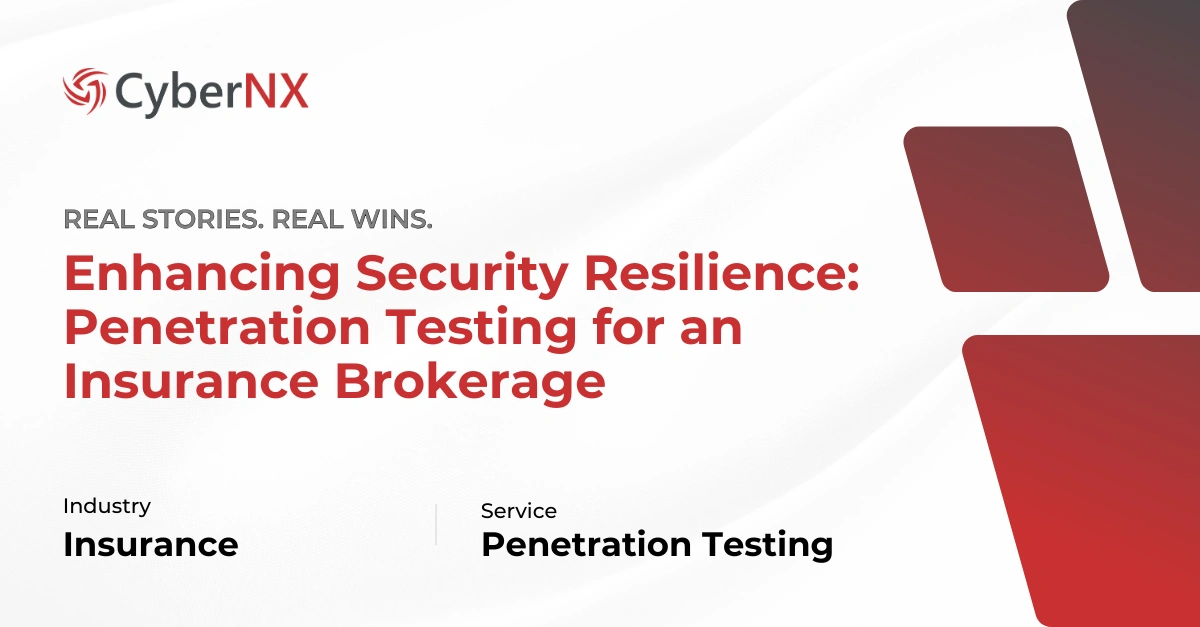 CyberNX Penetration Testing Services for Insurance Companies