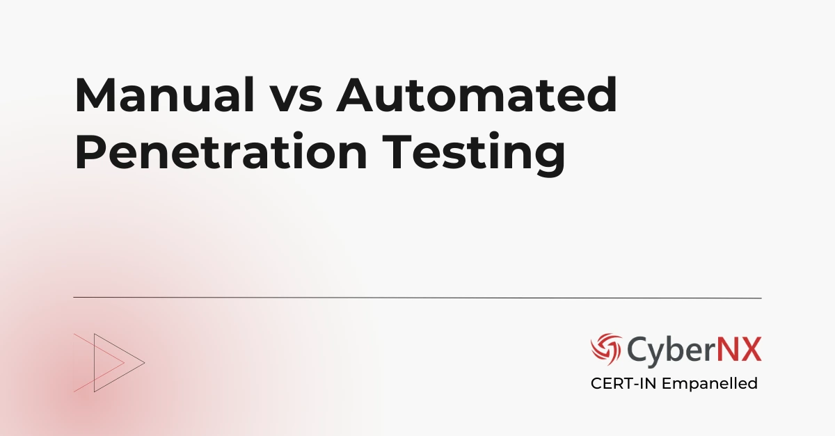 Manual vs Automated Penetration Testing