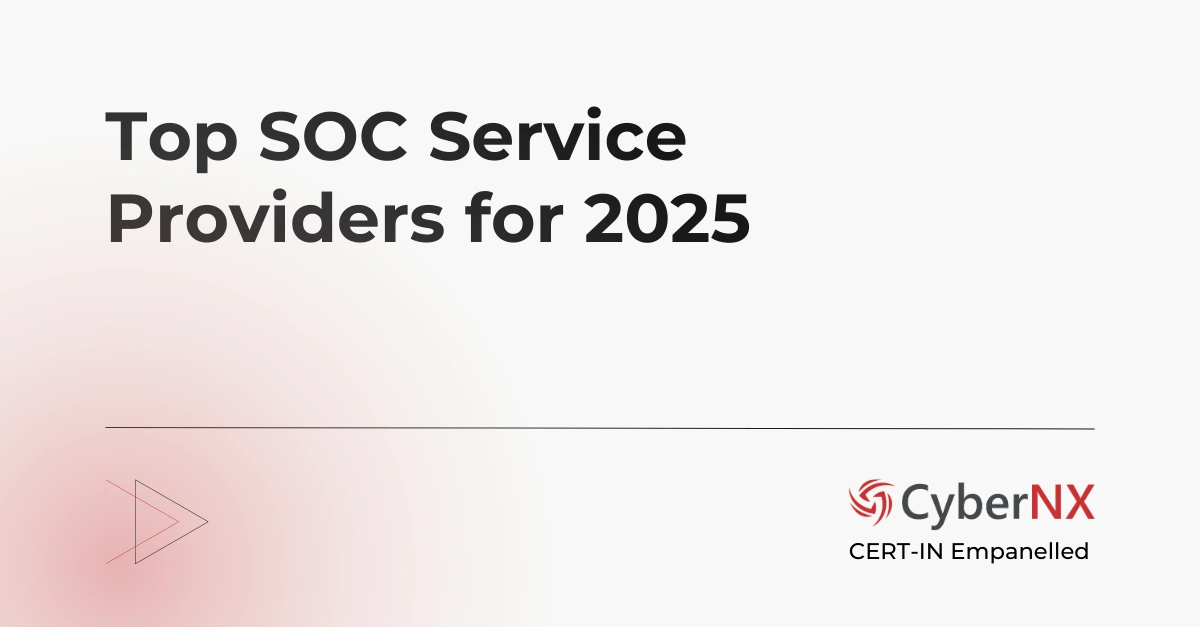 SOC Service Providers in India