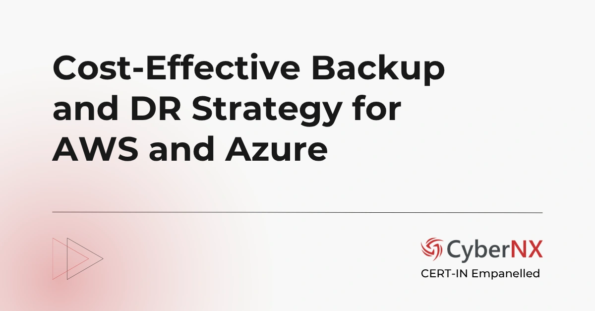 Backup and Disaster Recovery Strategy