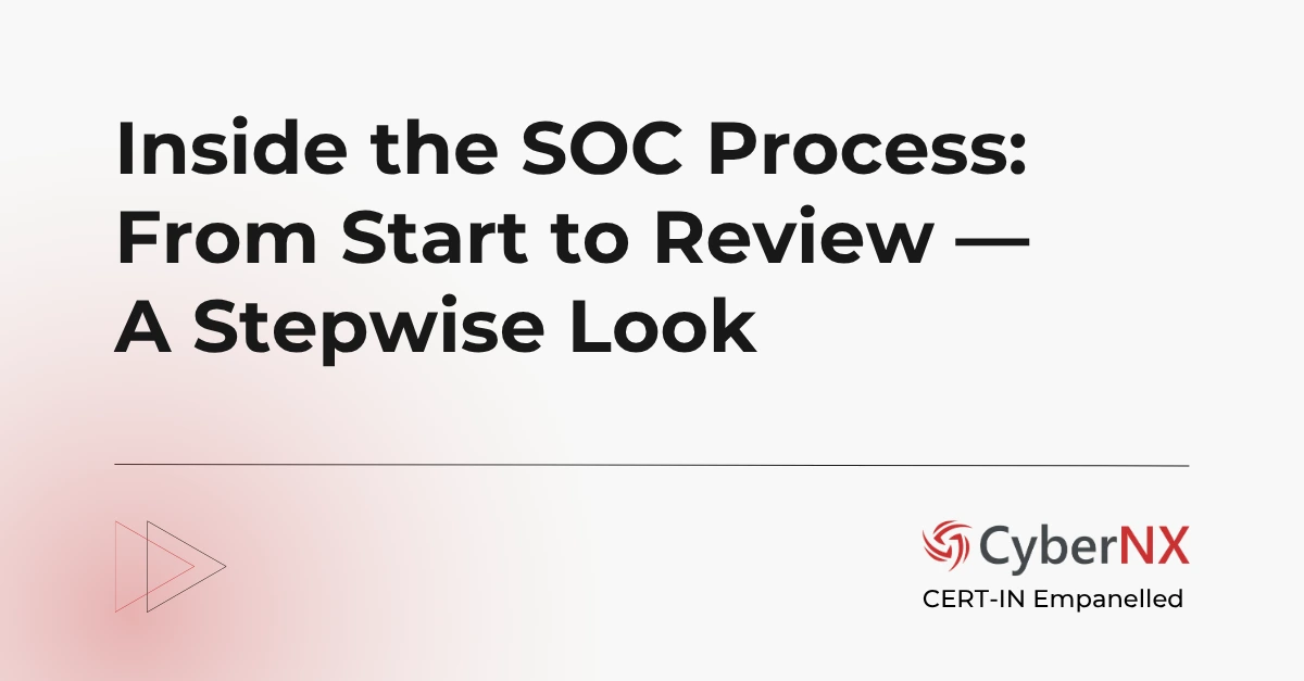 Inside the SOC Process: A Step-by-Step Look from Preparation to Review