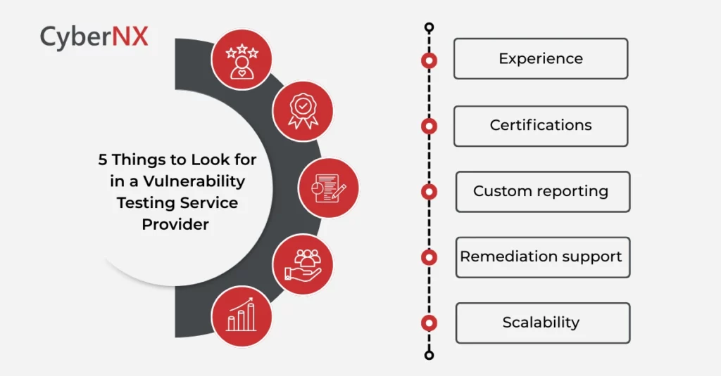 5 Things to Look for in a Vulnerability Testing Service Provider 