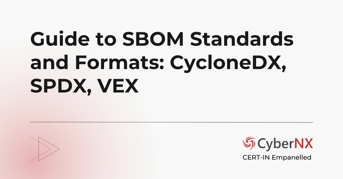 Which are the standard SBOM formats in 2026? Explore this guide for security and compliance teams to know the answers related to SBOM standards and formats