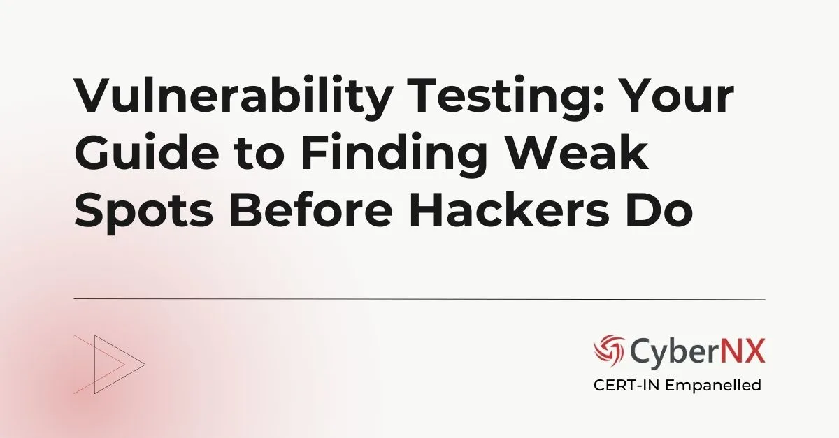 Vulnerability Testing: Your Guide to Finding Weak Spots Before Hackers Do