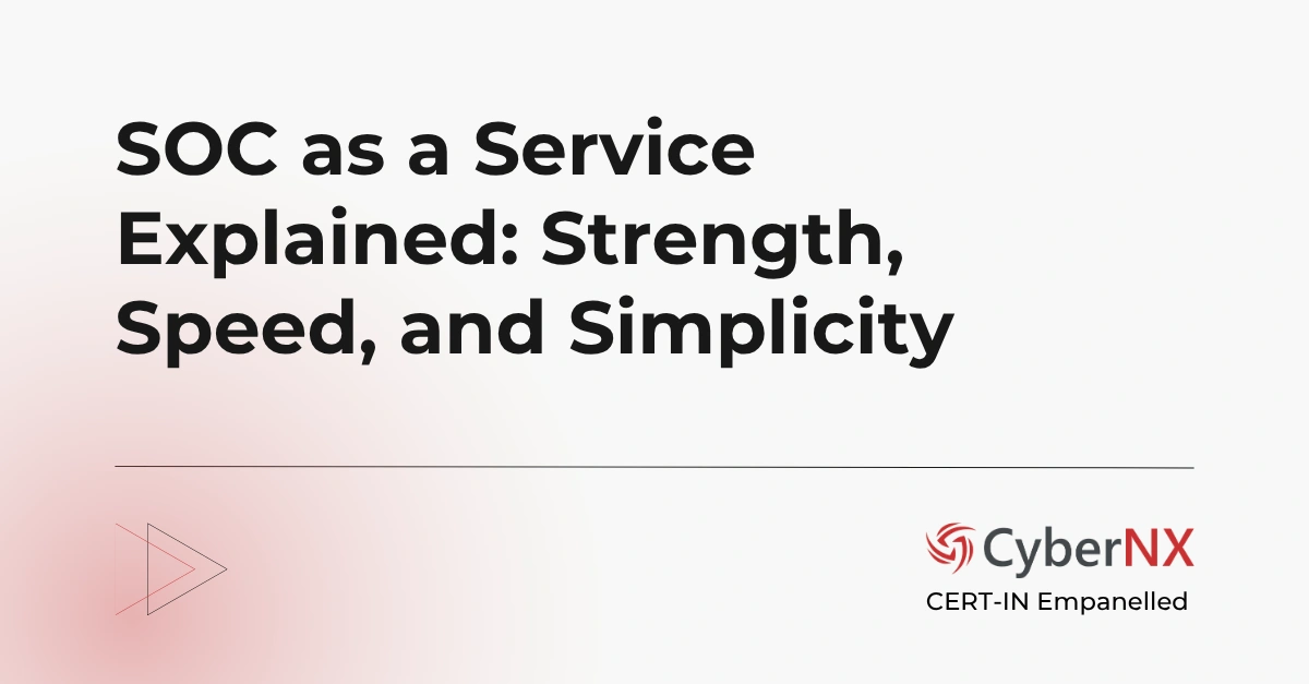 SOC as a Service Explained: Strength, Speed, and Simplicity