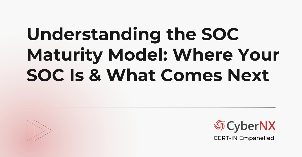 Understanding the SOC Maturity Model: Where Your SOC Is & What Comes Next