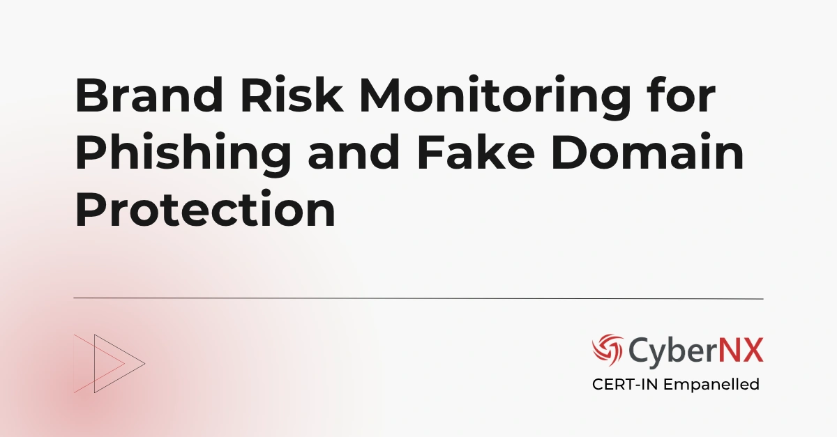 Brand Risk Monitoring for Phishing and Fake Domain Protection