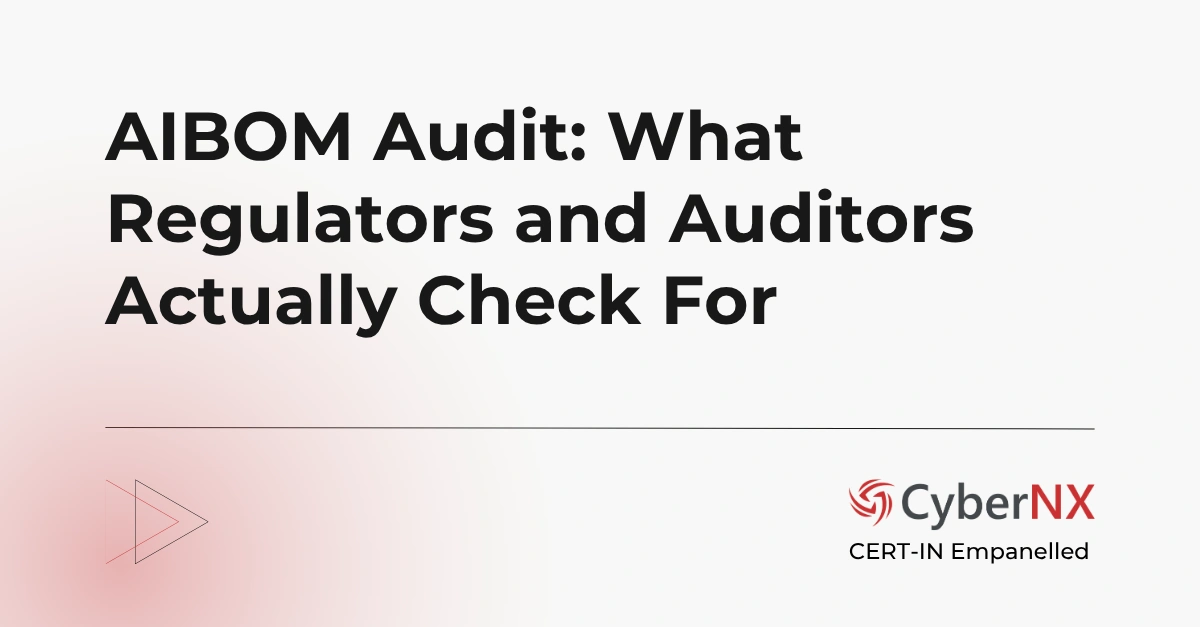 AIBOM Audit: What Regulators and Auditors Actually Check For