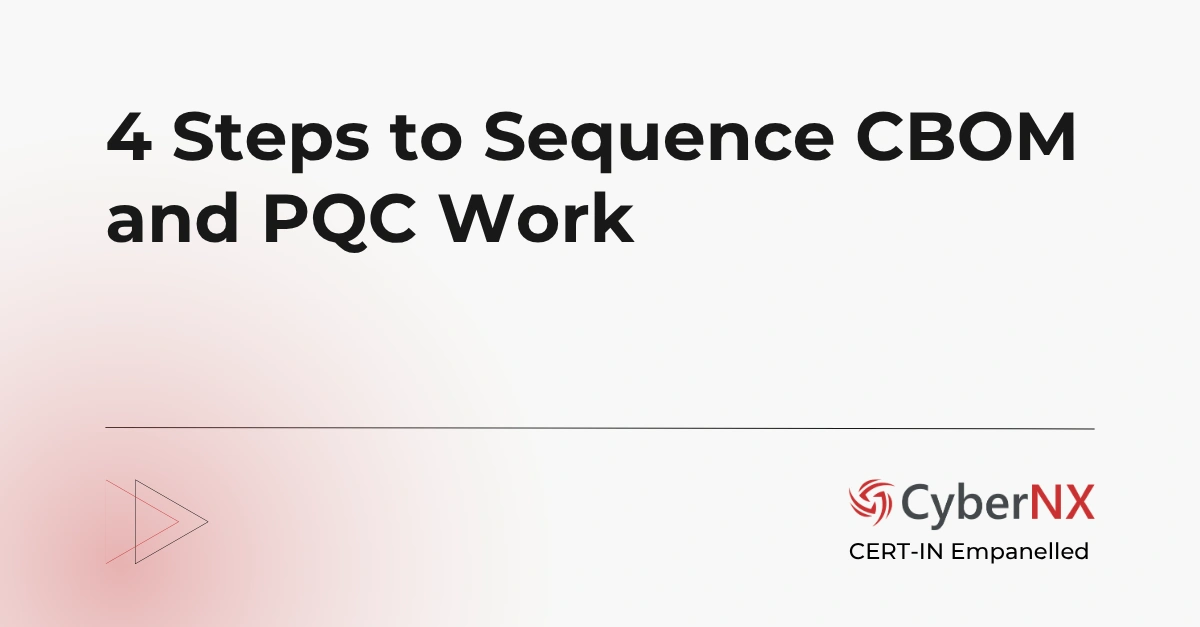 CBOM vs PQC Readiness Assessment: Where to Start