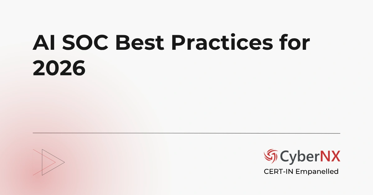 AI SOC Best Practices for 2026