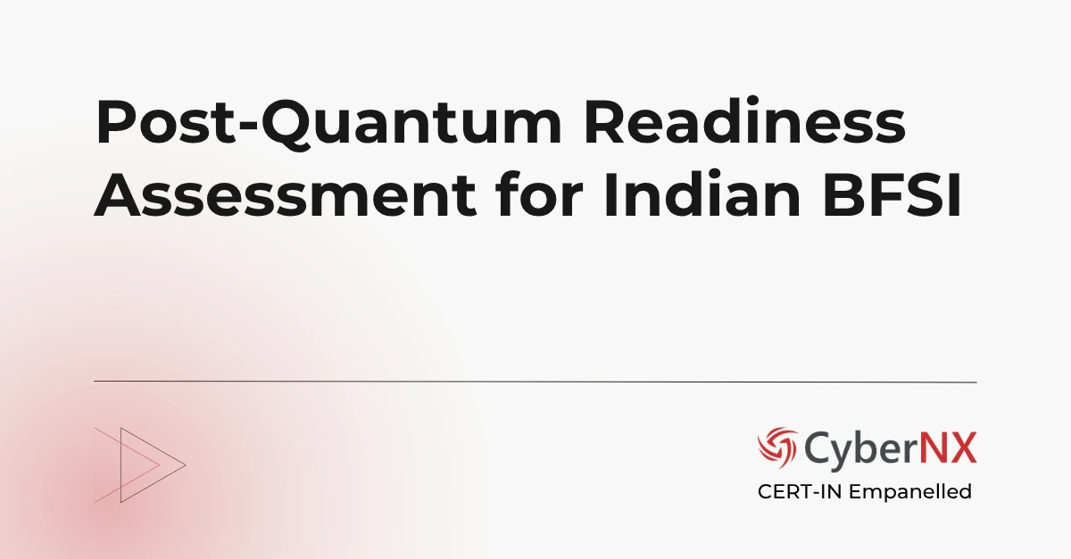 Post-Quantum Readiness Assessment for Indian BFSI