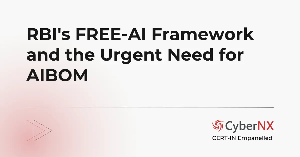 RBI's FREE-AI Framework and the Urgent Need for AIBOM